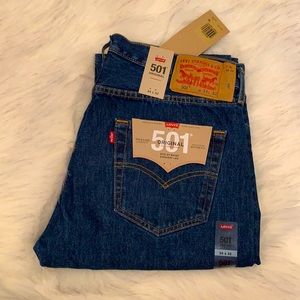 Levi’s Original 501 Button Fly Jeans NWT 👖